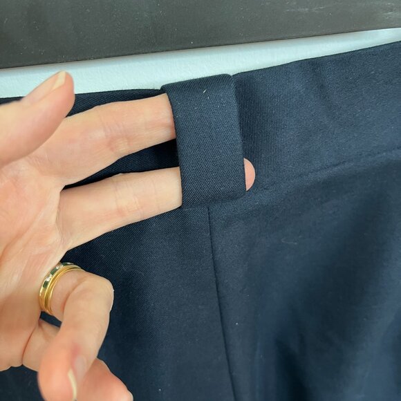 The Row Navy Pants Size 6 - Picture 4 of 7